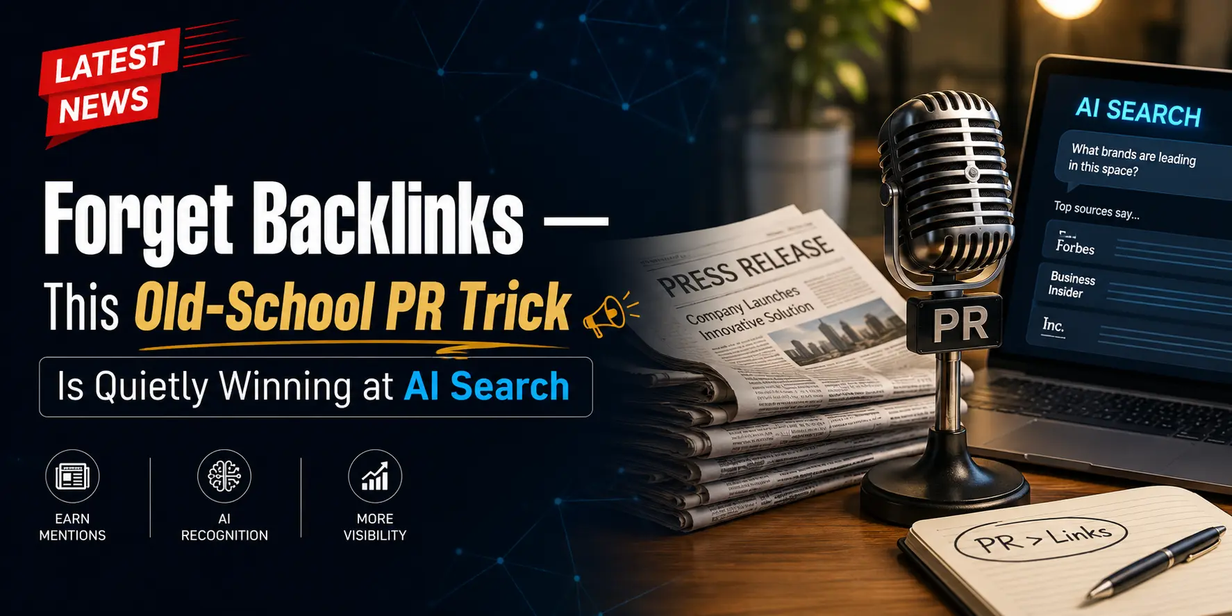 build brand recognition for AI search