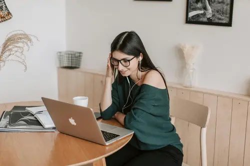 student studying image