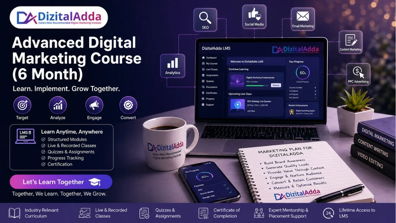 Advanced Digital Marketing course