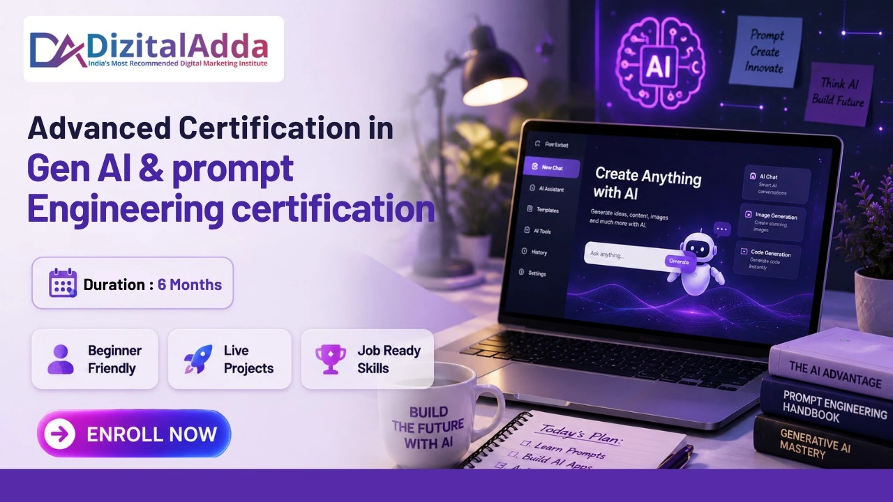 Advanced Certification in gen ai and prompt engineering